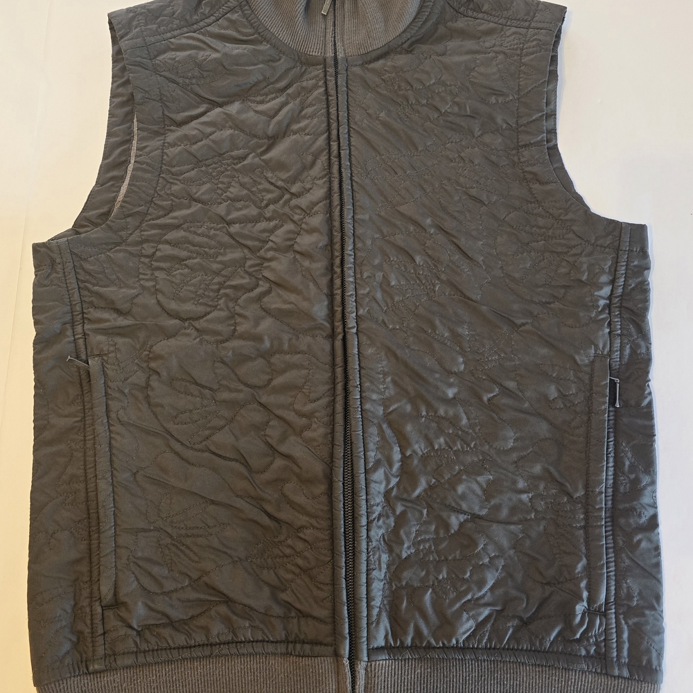 Patagonia Olive Quilted Women's Vest Fall Winter Clean ! Size XS - Picture 12 of 13